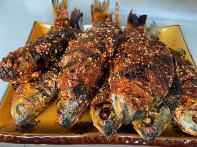  Poisson grillé écologique des zones humides de la mer du Nord